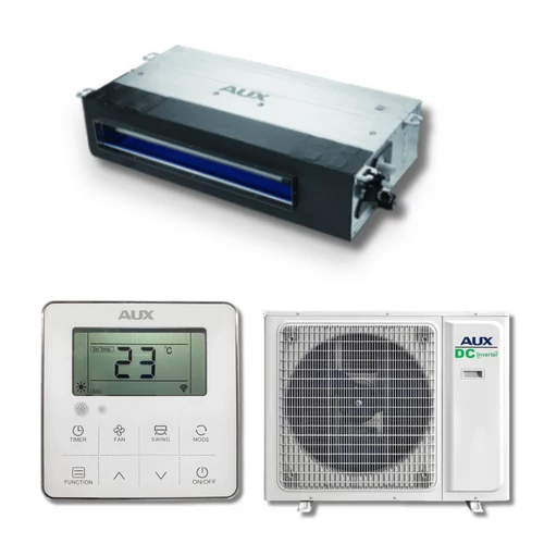 AUX DUCT PRO LÉGCSATORNÁS SPLIT KLÍMA SZETT 12 kW TÁLCAFŰTÉSSEL