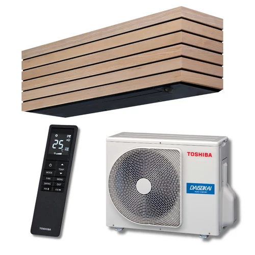 Toshiba Daiseikai 10 oldalfali split klíma szett 5kW