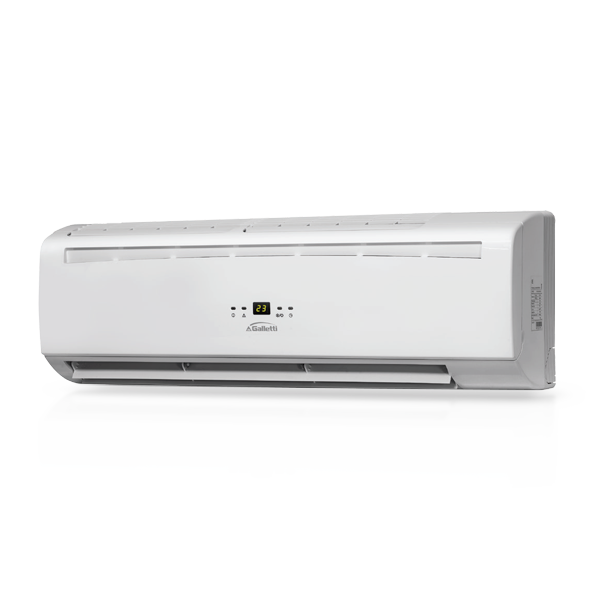 GALLETTI  magasoldalfali Fan-coil + infra távirányító +egyútú szelep 3,74 kW