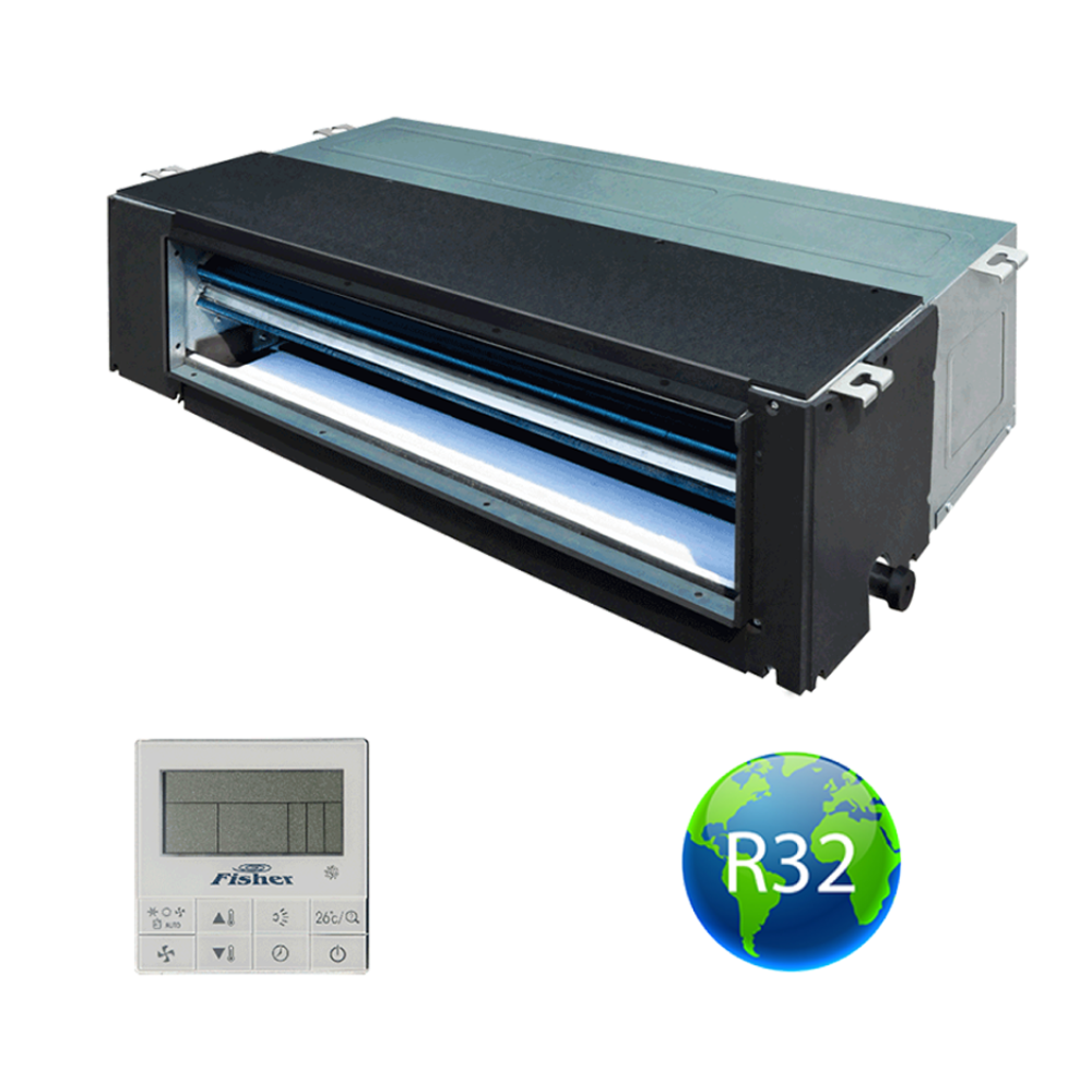 Fisher Légcsatornázható Split Klíma 16kW (400V)